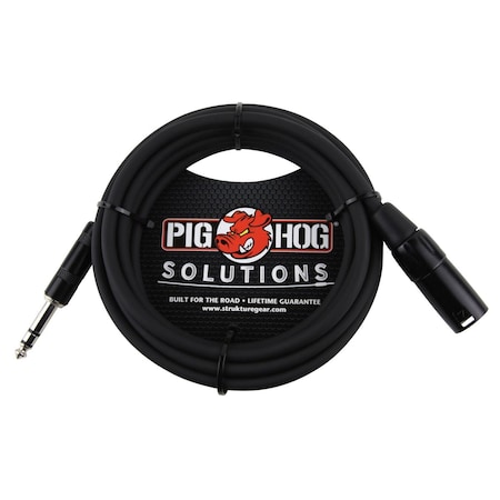 Ace Products Group 10 ft. TRS Male -XLR Male Balanced Cable PXTMXM2